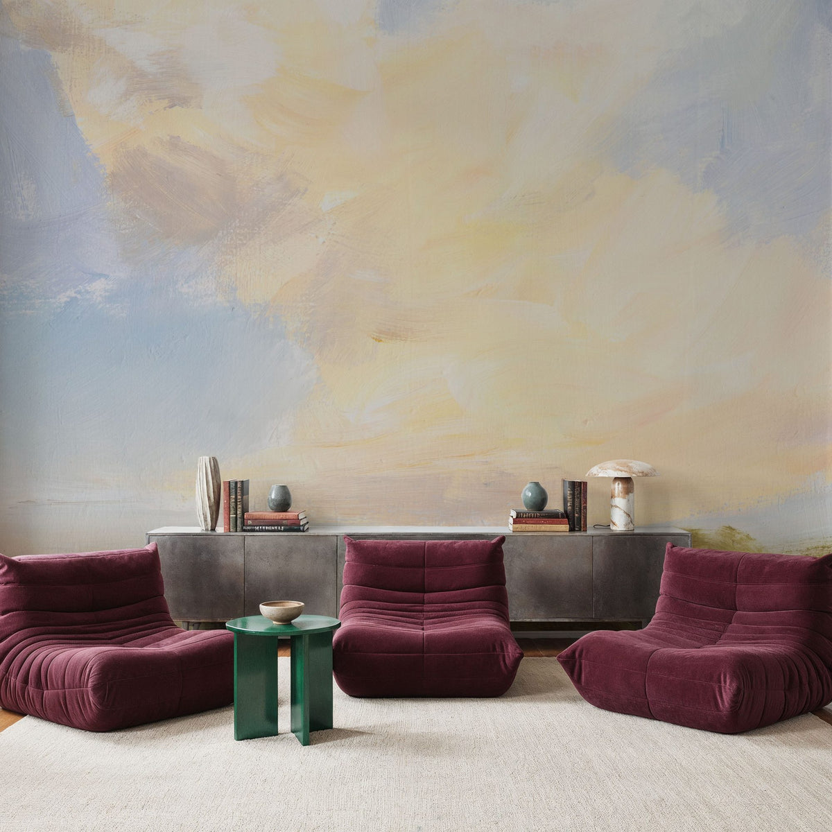 Daybreak on Gull Lake Mural Wallpaper - room preview 02
