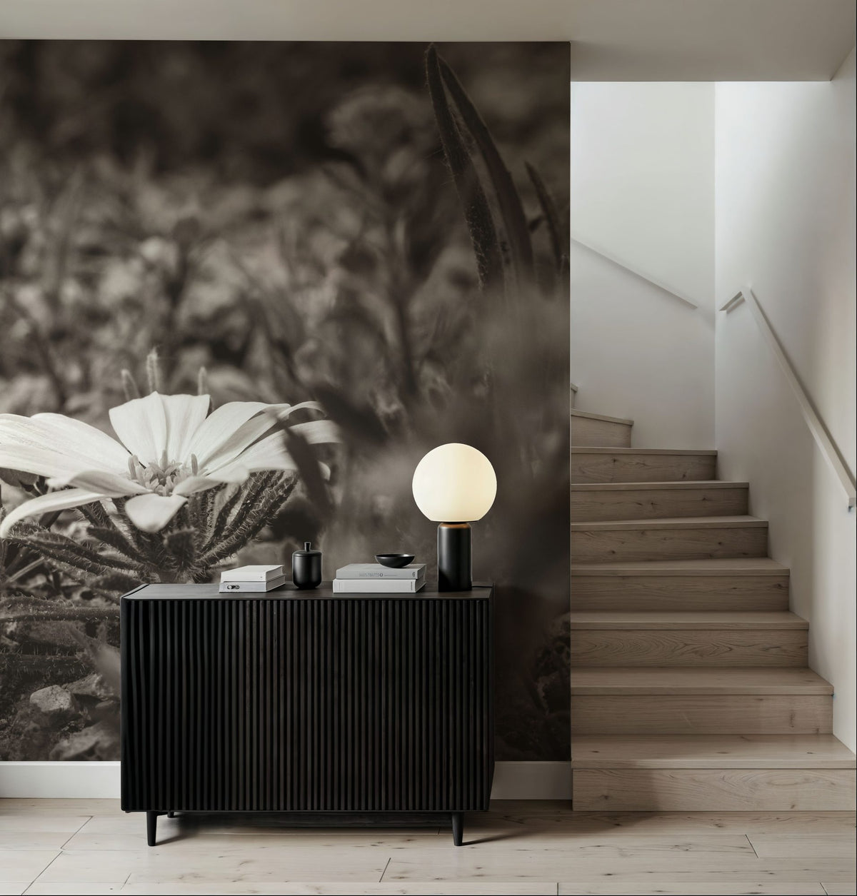 Laying Down on the Desert Floor Mural Wallpaper - room preview 02