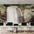 Pisgah Waterfall Mural Wallpaper - room preview 02