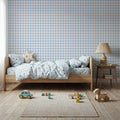 Gingham Sky Mural Wallpaper - room preview 02