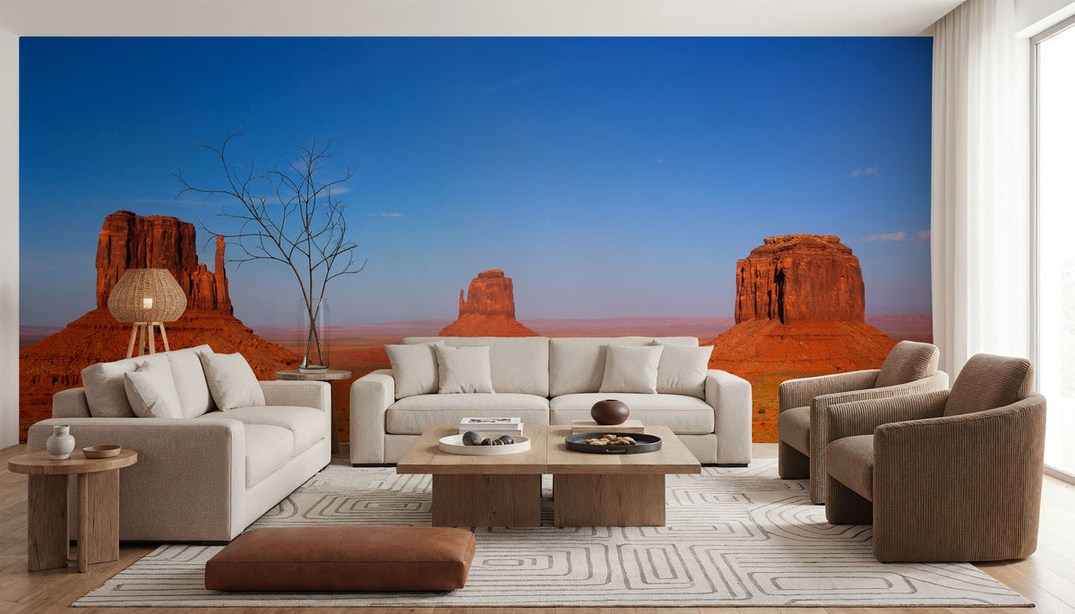Monument Valley Mural Wallpaper - room preview 02