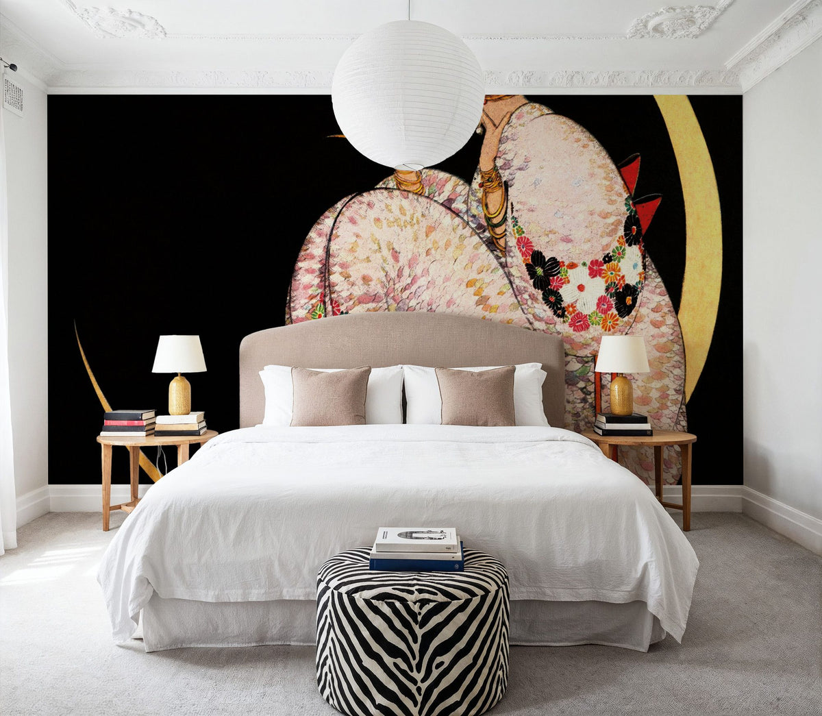 Vintage Fashion Cover VI Mural Wallpaper - room preview 02