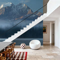Mount Vaux and Emerald Lake Mural Wallpaper - room preview 02