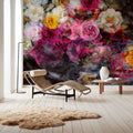 River of Roses Mural Wallpaper - room preview 02