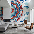 Tex Mex Mandala Tile III Mural Wallpaper - room preview 02