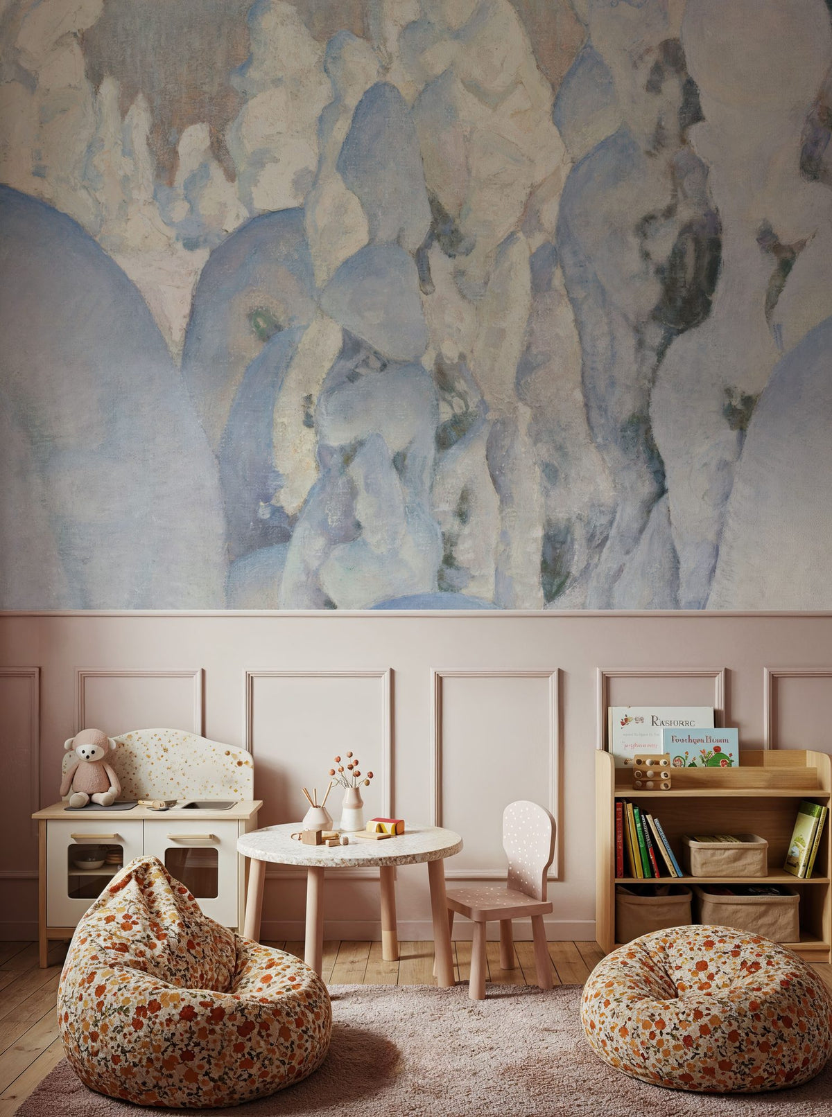 Winter Landscape Mural Wallpaper - room preview 02