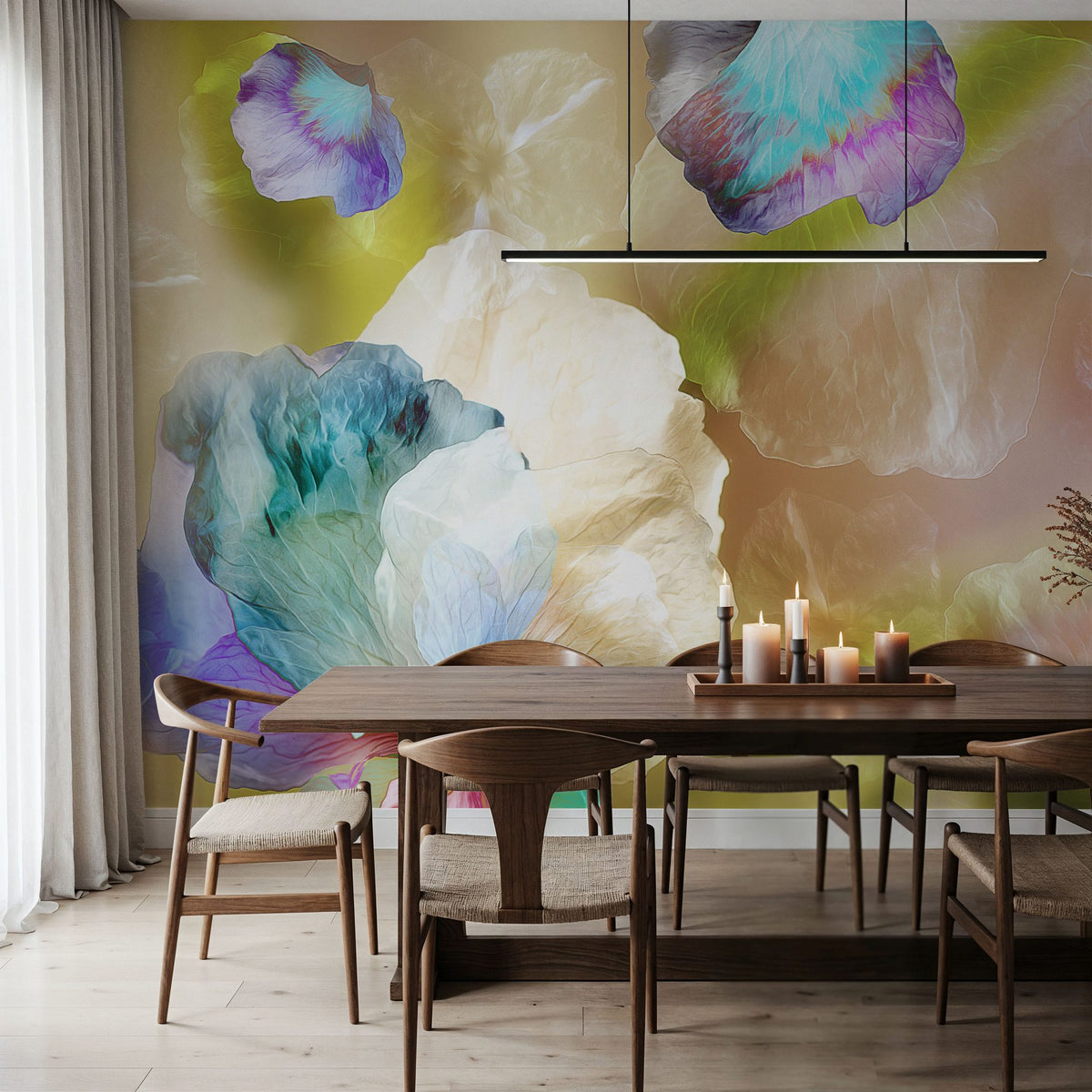 Sea Garden Mural Wallpaper - room preview 02