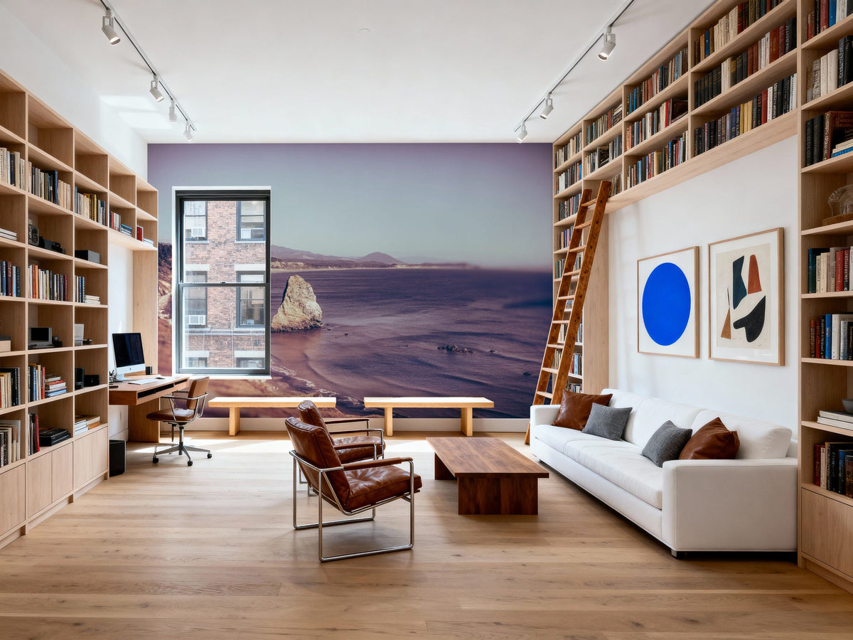 Rock Coast Mural Wallpaper - room preview 02