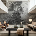 Banana Trees Sketching Mural Wallpaper - room preview 02