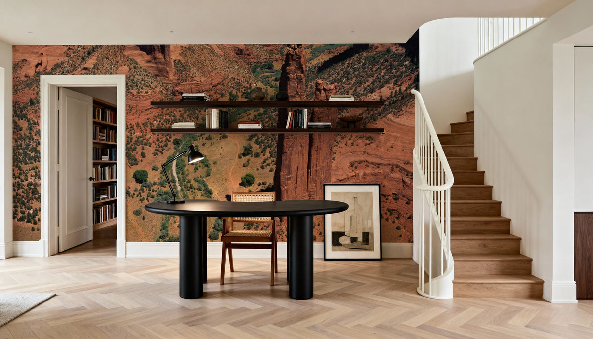 Desert Monolith Mural Wallpaper - room preview 02