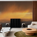 Sunset Storm Mural Wallpaper - room preview 02