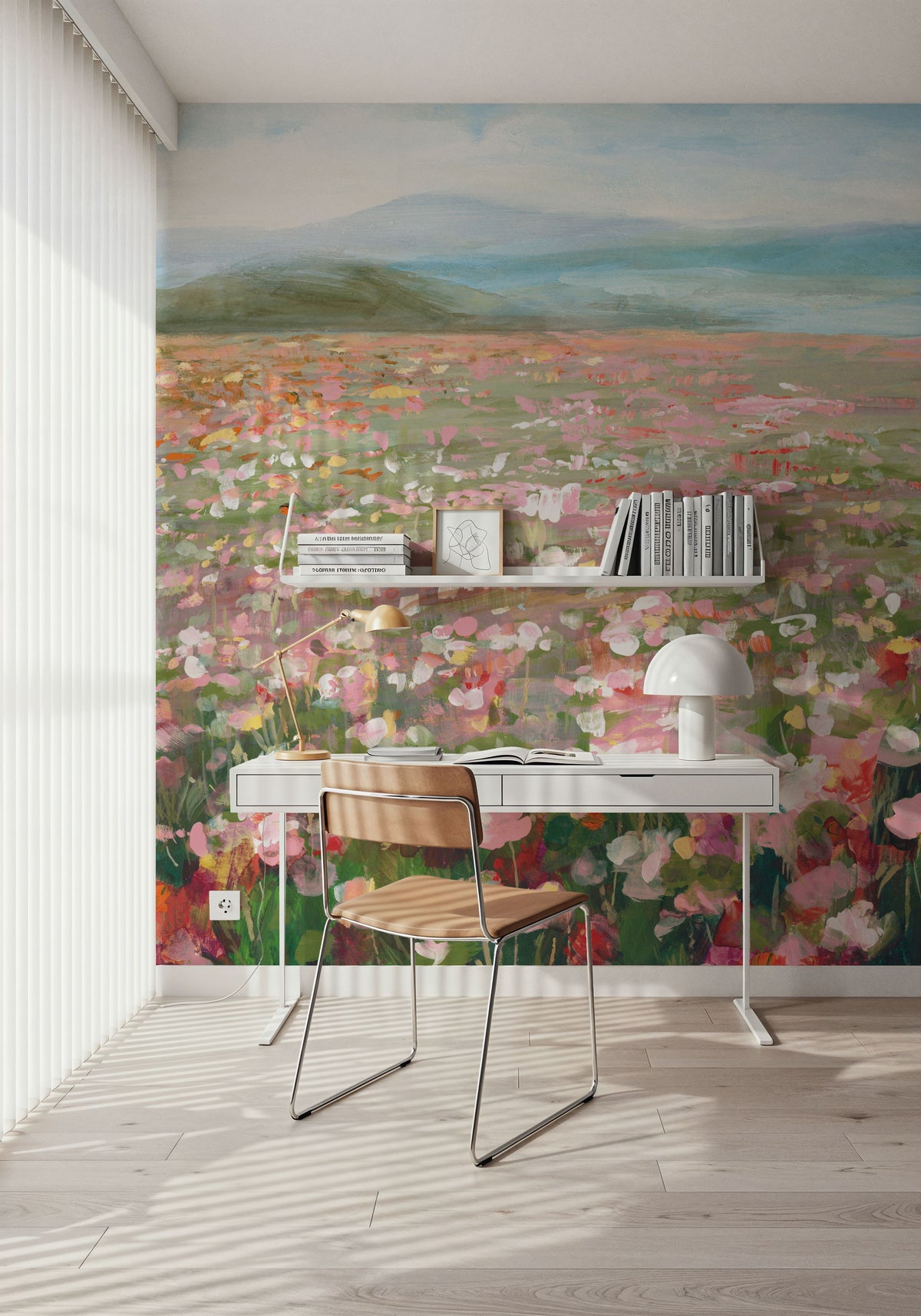Headland Wildflowers III Mural Wallpaper - room preview 02