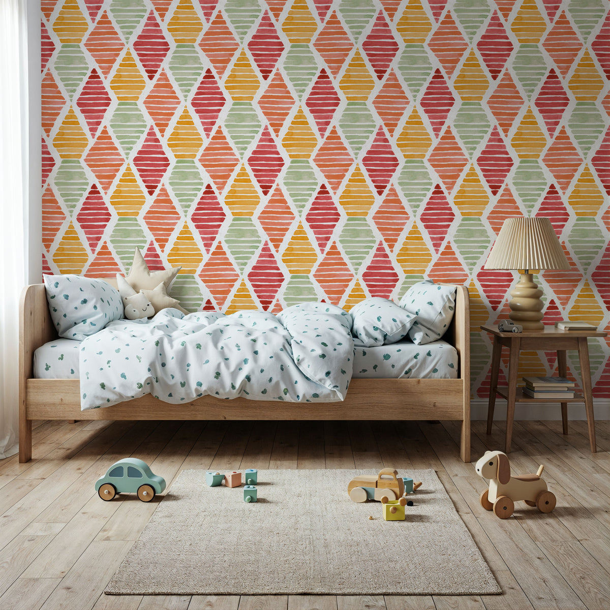 Harvest Time Multi Mural Wallpaper - room preview 02