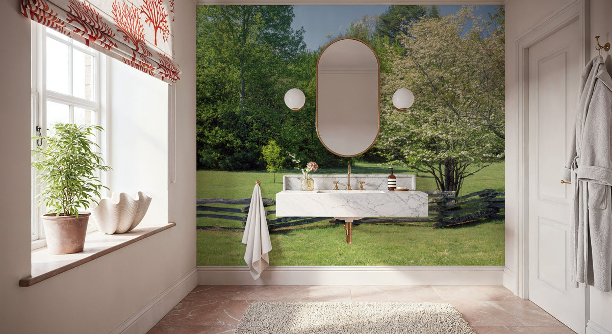 Pisgah Bloom Mural Wallpaper - room preview 02