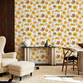 Harvest Leaves Mural Wallpaper - room preview 02