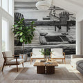 Vogler's Cove Chill Mural Wallpaper - room preview 02