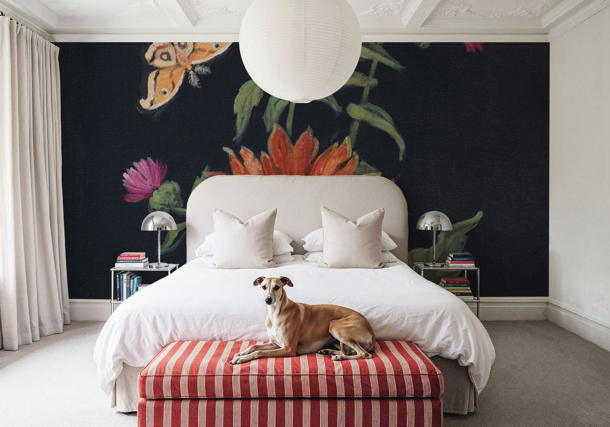 Botanical Beauty II Jewel Mural Wallpaper - room preview 02