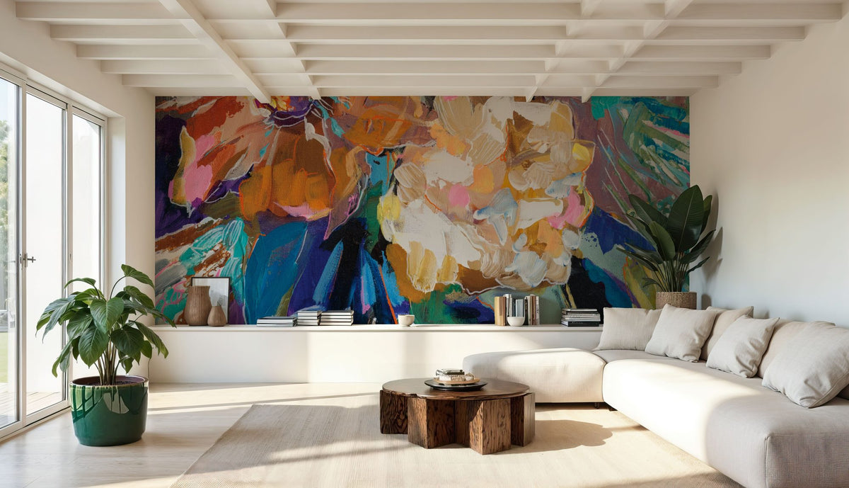 Vivid Fall Mural Wallpaper - room preview 02