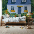 Full Bloom Cottage I Mural Wallpaper - room preview 02