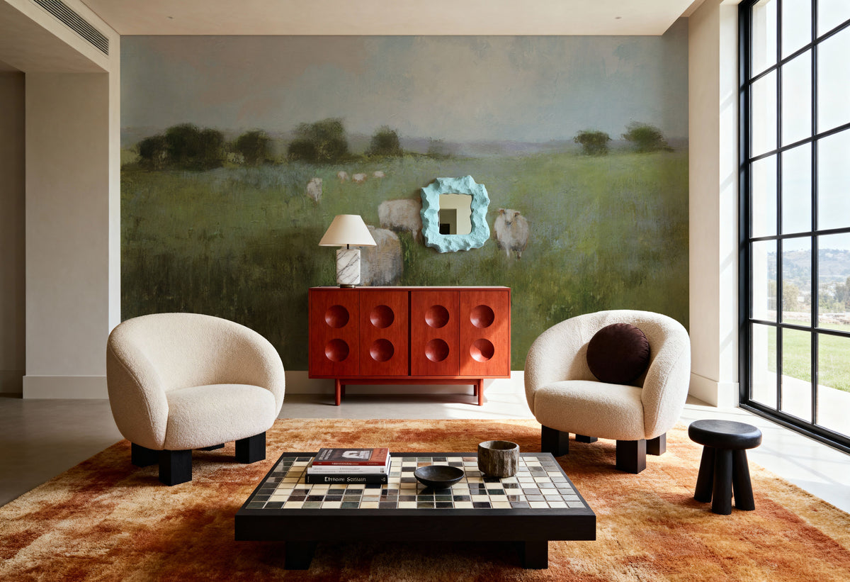 Pasture Mural Wallpaper - room preview 02