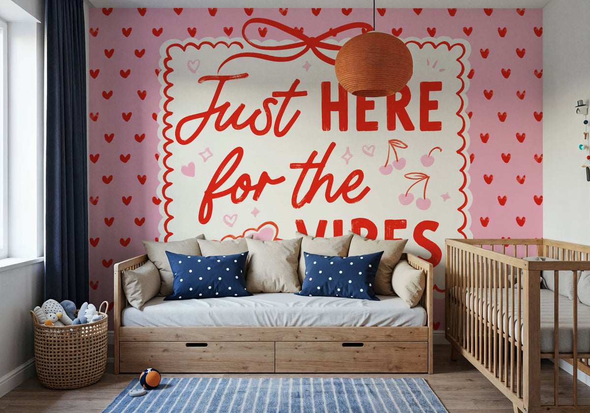Girly Pop II Mural Wallpaper - room preview 02