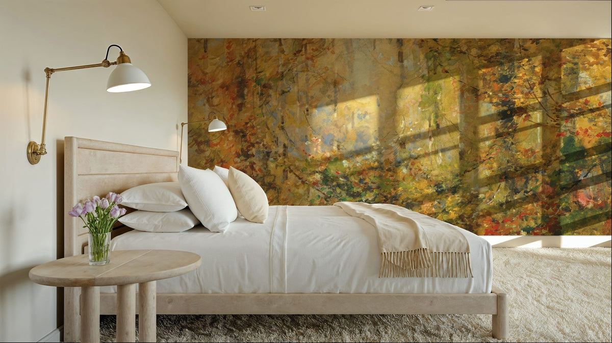 Autumn Tangle Mural Wallpaper - room preview 02