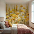Yellow Field Mural Wallpaper - room preview 02
