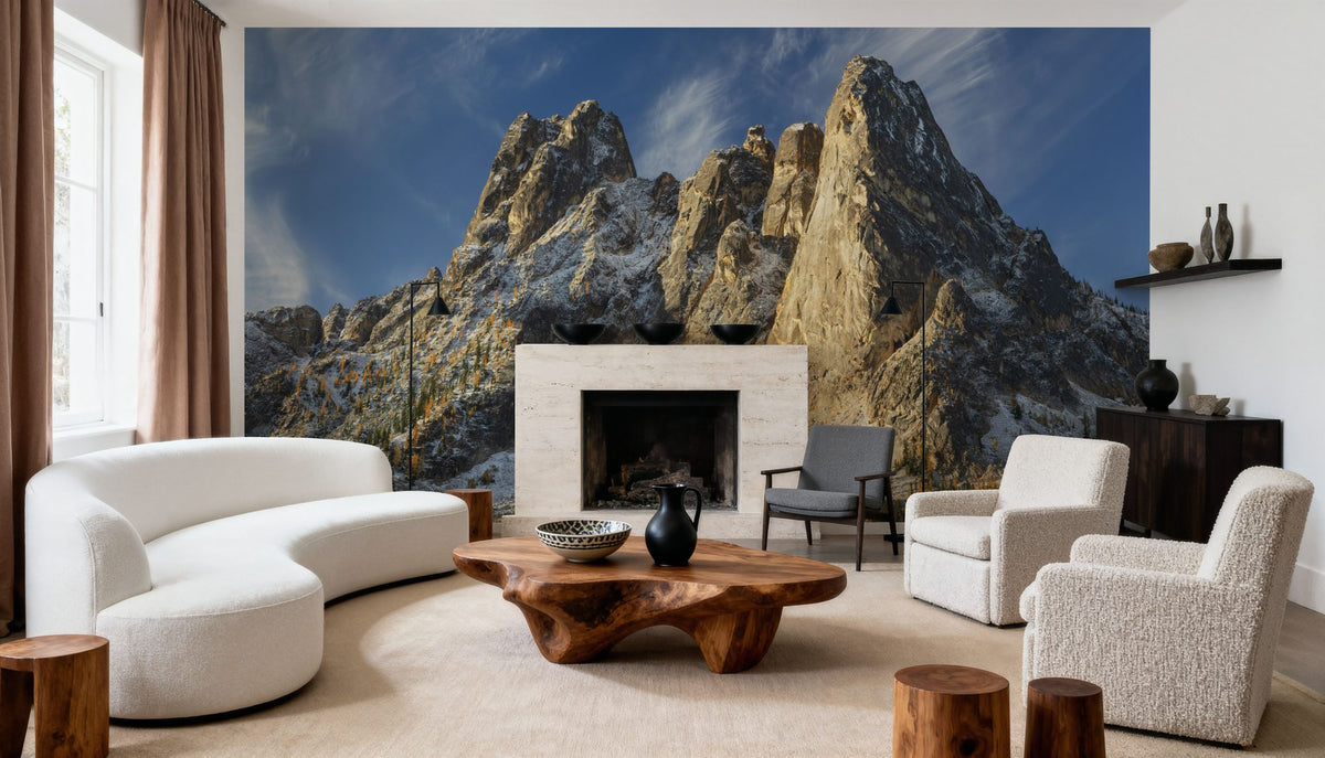 Liberty Bell Mountain Mural Wallpaper - room preview 02
