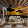 Magaluf Sunrise Mural Wallpaper - room preview 02