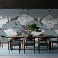 Dancing Deers Mural Wallpaper - room preview 02