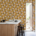 Weekend Flowers Mural Wallpaper - room preview 02