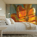 Parrot Tulips I Mural Wallpaper - room preview 02