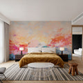 Red Sky At Morning Mural Wallpaper - room preview 02