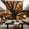 Fall Crown Mural Wallpaper - room preview 02