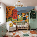 Fall Colors Mural Wallpaper - room preview 02