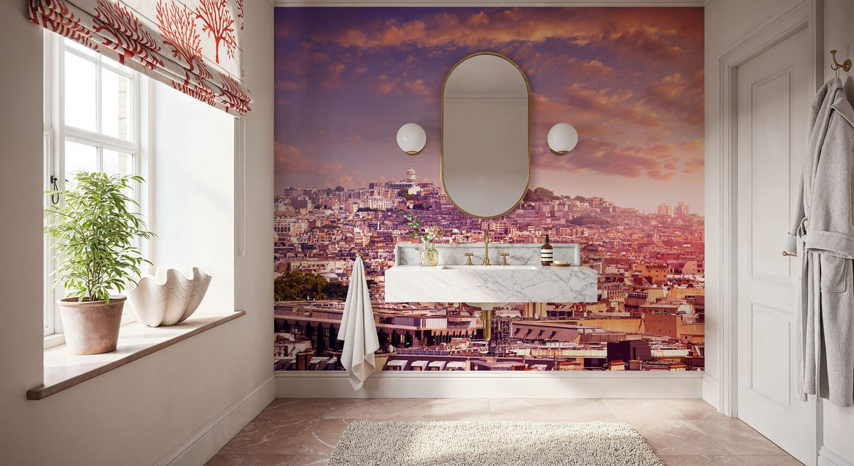 Sacred City Sunset Mural Wallpaper - room preview 02