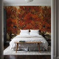 Glowing Trees Trio Mural Wallpaper - room preview 02