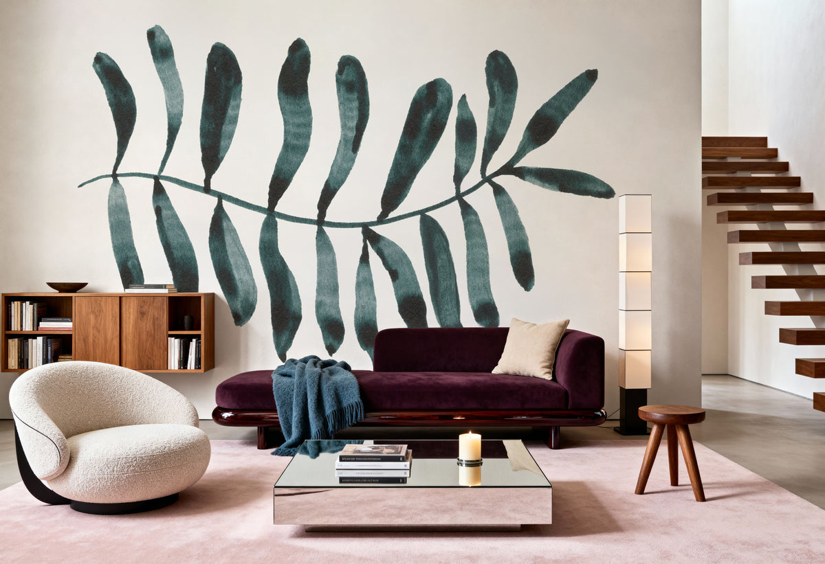 Forest Fern III Mural Wallpaper - room preview 02