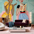 Gossip Girls Mural Wallpaper - room preview 02