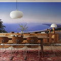 Coastal Highway Journey Gradient Mural Wallpaper - room preview 02