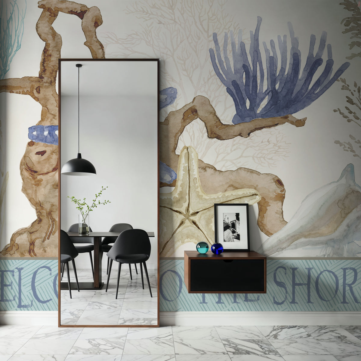 Welcome Down Under Mural Wallpaper - room preview 02