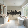 Middlesbrough England Skyline Concrete Mural Wallpaper - room preview 02