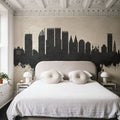 The Hauge Netherlands Skyline Concrete Mural Wallpaper - room preview 02