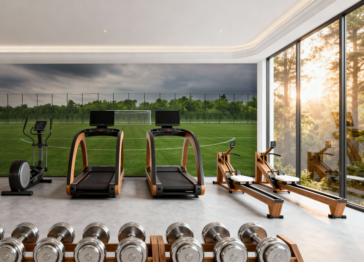 Freekick Mural Wallpaper - room preview 02