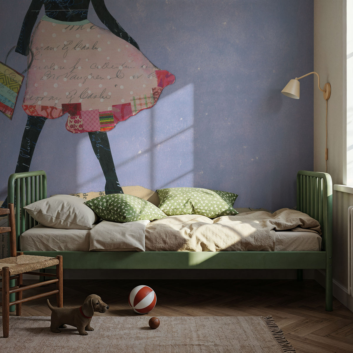 Flirty Skirts III Mural Wallpaper - room preview 02