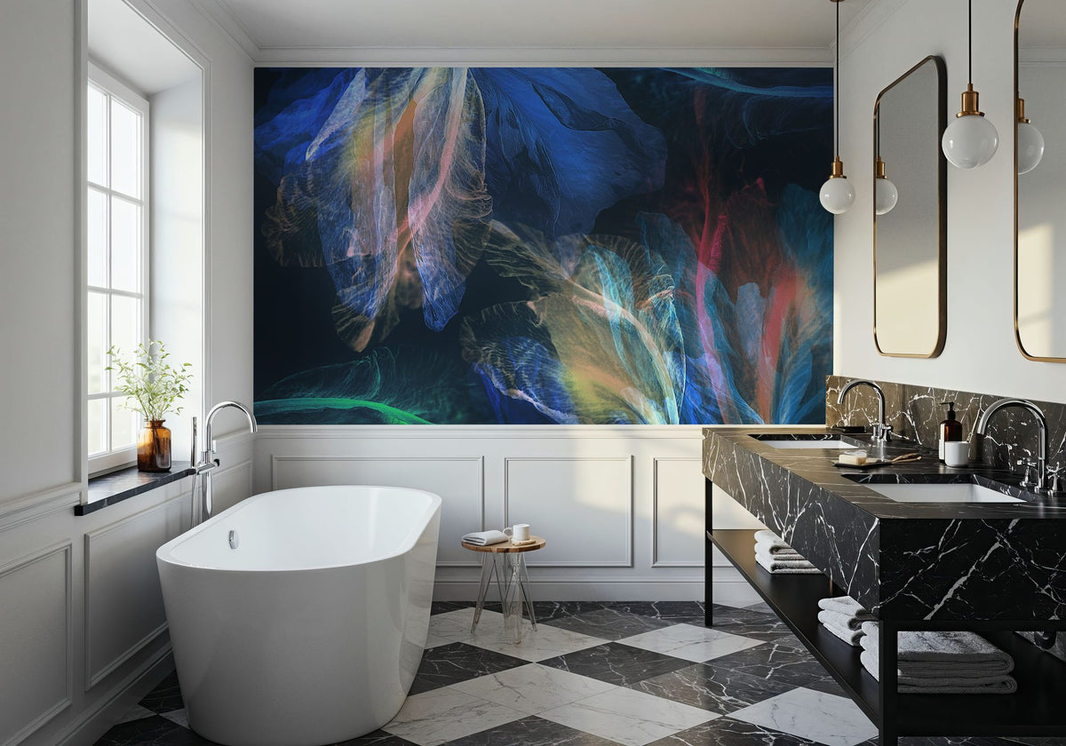 Ocean Garden Mural Wallpaper - room preview 02