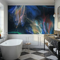 Ocean Garden Mural Wallpaper - room preview 02