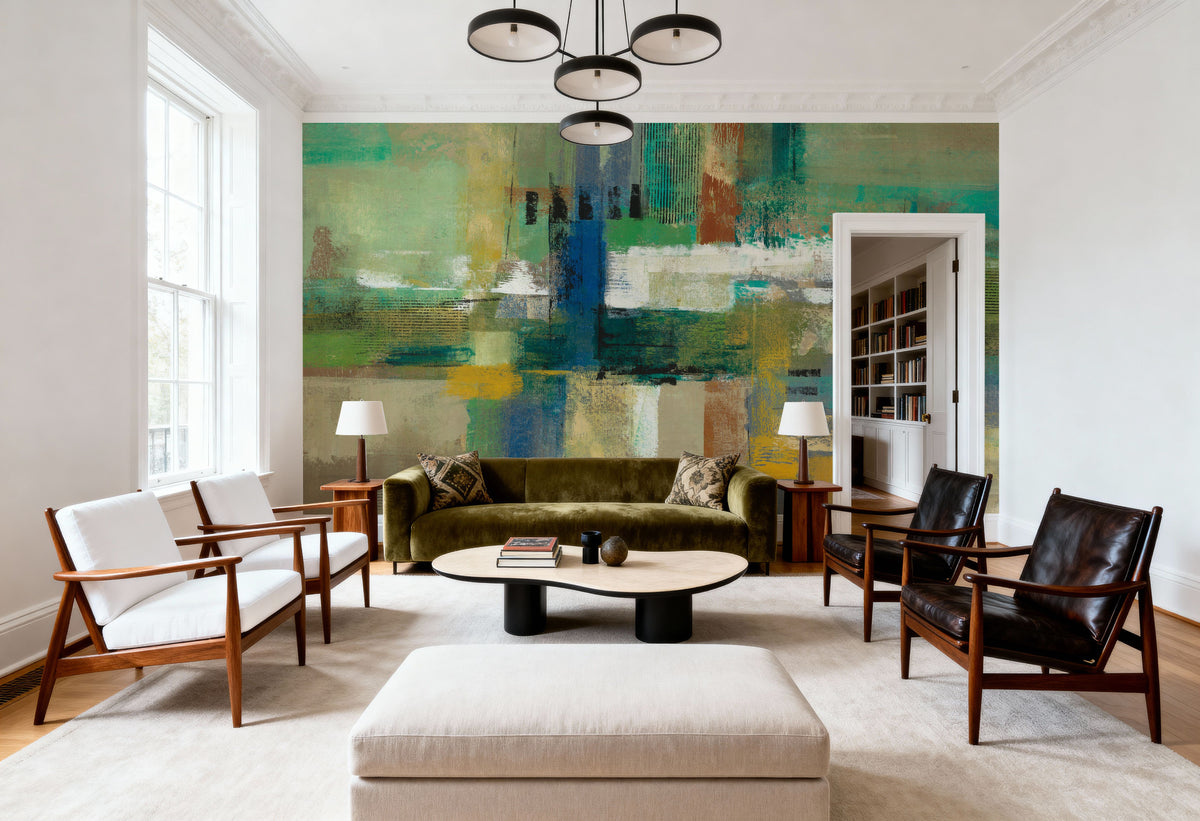 Harbor View Mural Wallpaper - room preview 02