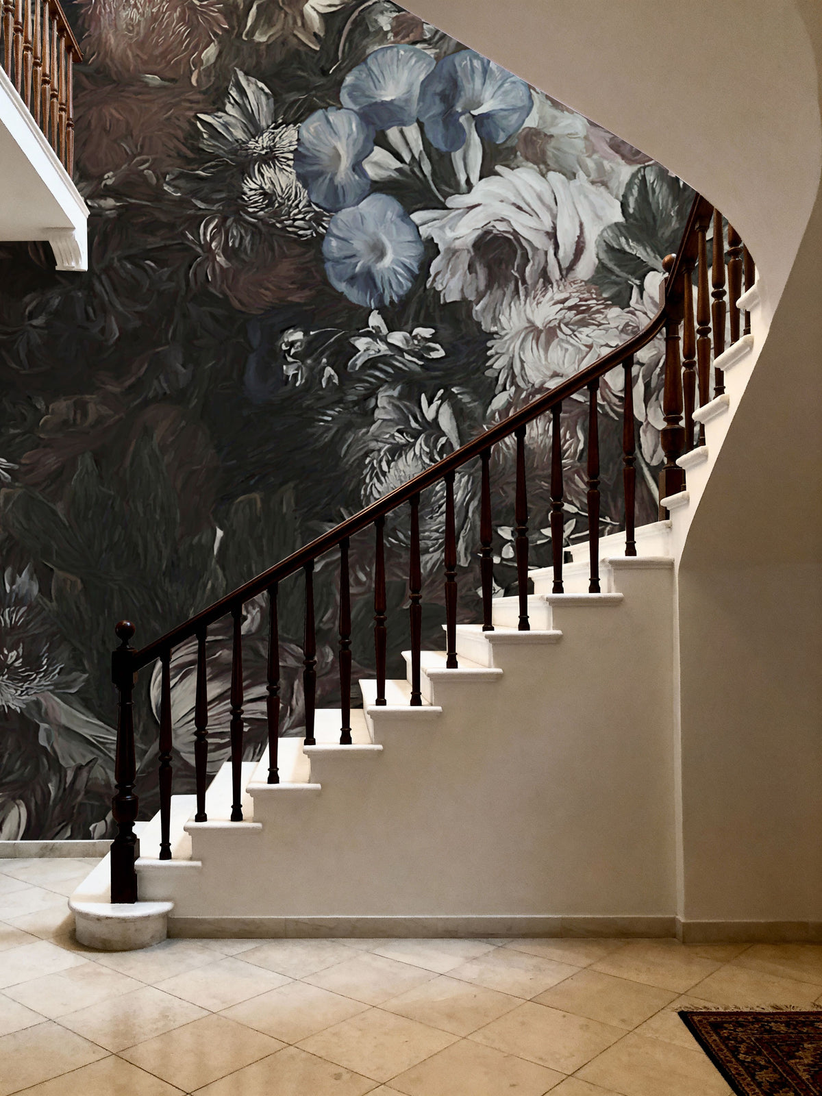 Flower Bed Mural Wallpaper - room preview 02