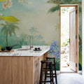 Orchid River Mural Wallpaper - room preview 02